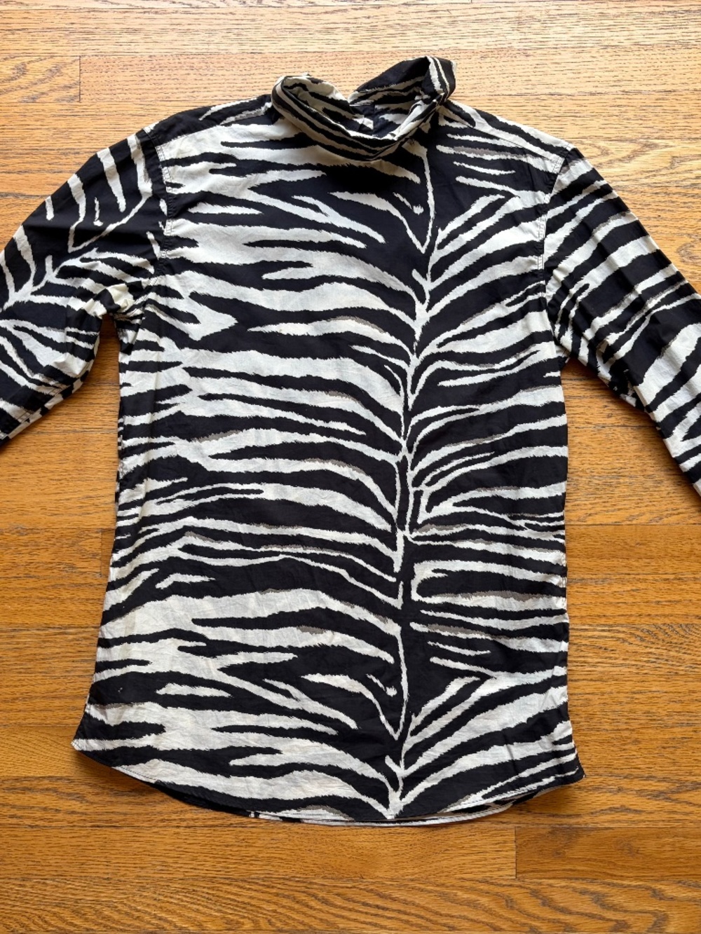 DRIES VAN NOTEN - ZEBRA TOP - SIZE 38 - Picture 2 of 4